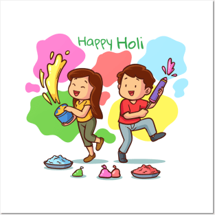 Happy Holi Latest Design Posters and Art